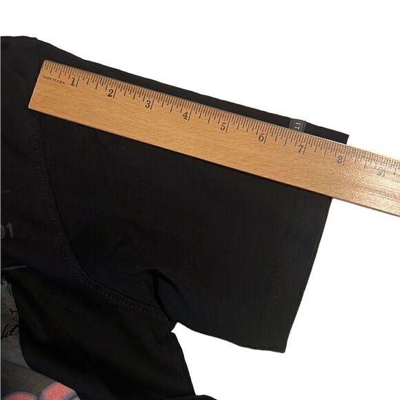 UMM Black Unplugged Short Sleeve Cotton Tee Shirt Unisex Size M - Picture 7 of 11